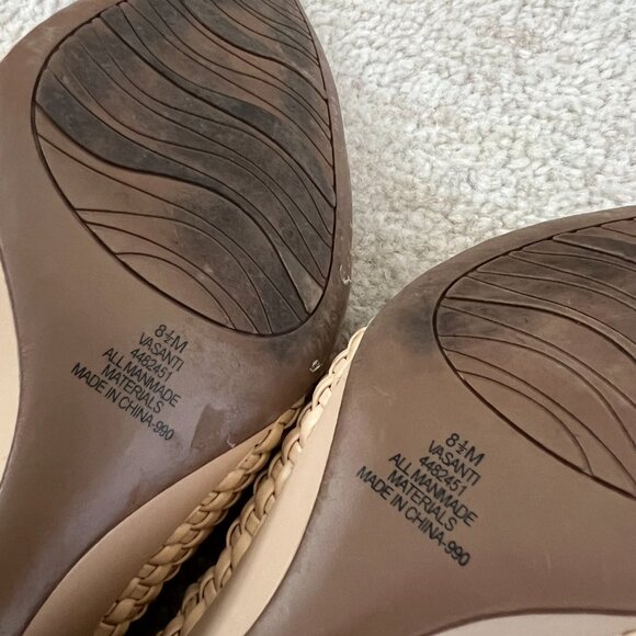 Impo Vasanti Boho Wedge Slingback Sandals Heels Shoes 8.5 - Picture 2 of 11